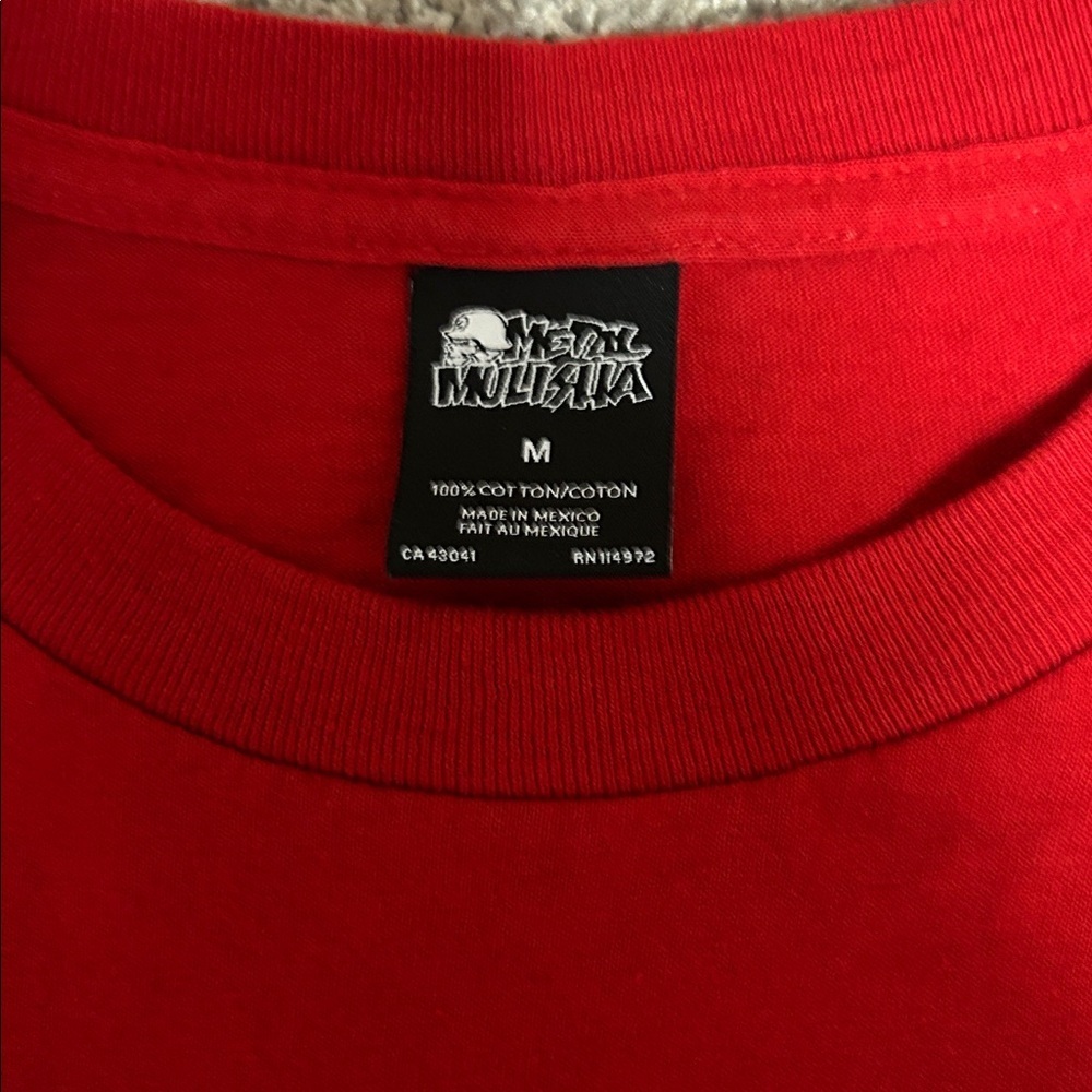 Vintage Metal Mulisha Red Logo Shirt - Picture 3 of 5